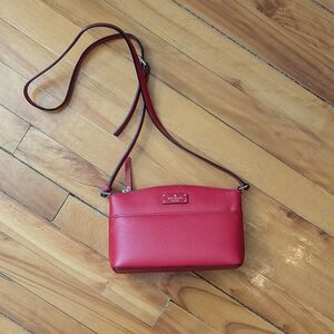 Kate Spade Red Crossbody Bag